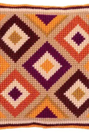 Kit cuscino fori grossi - Modelli Kilim 3 - Vervaco Ultimissimo Modello