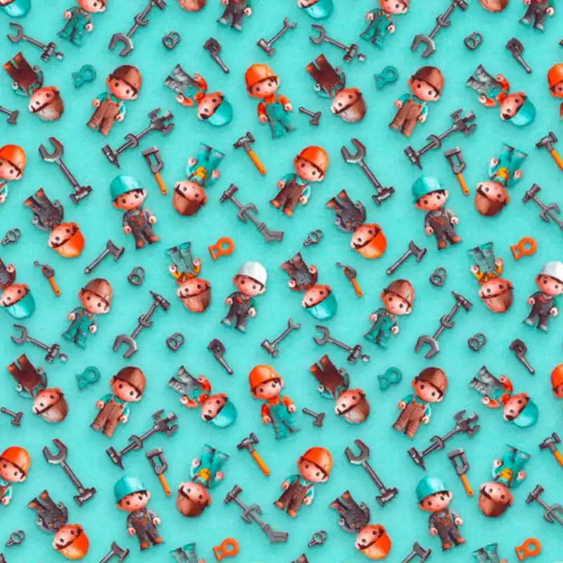 Tessuto in Cotone - Operai e Attrezzi Ordina Subito