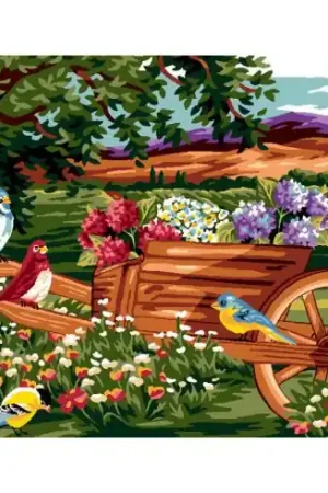 Prezzo Ridotto Canovaccio antico - l'alba dei fiori - Luc Créations