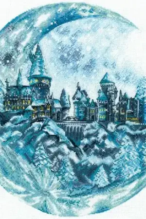 Non Perdere kit ricamo a punto croce - Castello della Luna - Andriana