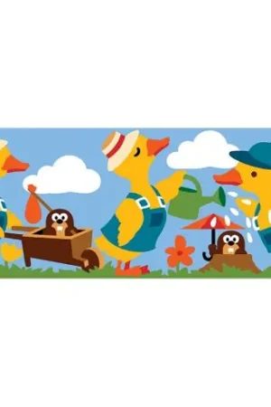 Nuova Collezione Canovaccio antico - Il giardino degli anatroccoli - Margot de Paris