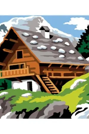 Kit di tela per bambini - Lo chalet - Margot de Paris A Buon Prezzo