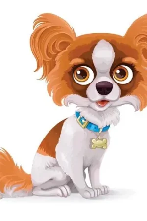 Occasione Kit ricamo diamante - Cane farfalla - Wizardi