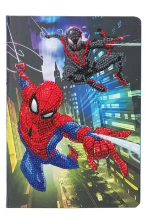 Taccuino da ricamo a diamante - Spider-Man - Crystal Art D.I.Y Offerta Del Giorno