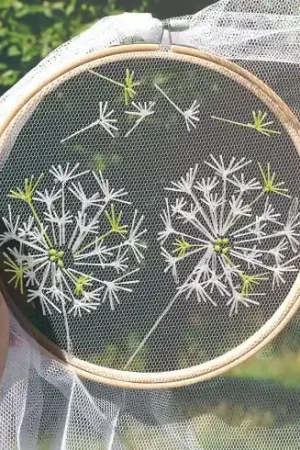 Promozione Esclusiva Kit di ricamo su tulle - Soffioni - Duftin