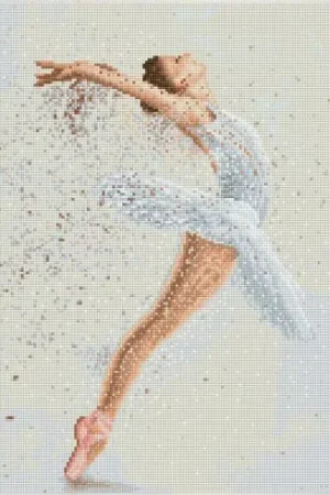 Kit ricamo diamante - Il ballerino classico - Diamond Dotz Saldi