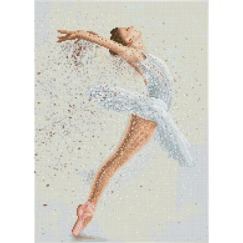 Kit ricamo diamante - Il ballerino classico - Diamond Dotz Saldi