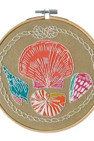 Saldi Kit per ricamo a tamburo - Frutto di mare - Rikrack