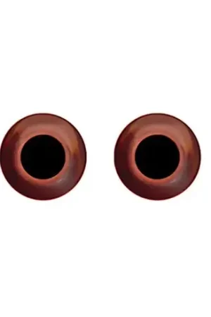 Promo Stagionale Occhi per il peluche - Marrone medio 12 mm - Union Knopf by Prym