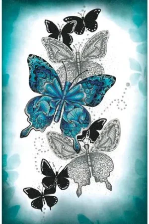 Reso Gratuito Kit ricamo diamante - Danza delle farfalle - Diamond Dotz
