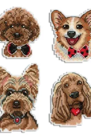 Ultime Pezzi Kit magnete per ricamo - Magneti per cani - MP Studia