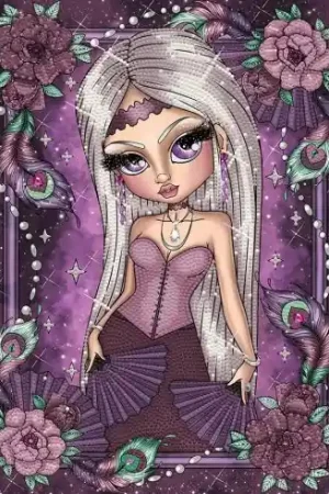 Novità Kit ricamo diamante - Piume di pavone - Diamond Dotz