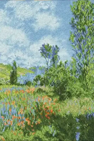 Promozione Kit ricamo diamante - Veduta di Vétheuil dopo Monet - Diamond Dotz