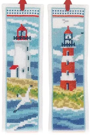 Kit segnalibro da ricamo - faro - Vervaco Affare