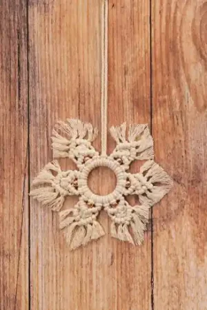 Kit macramè - 3 Stelle da appendere - Duftin Offerta Lampo