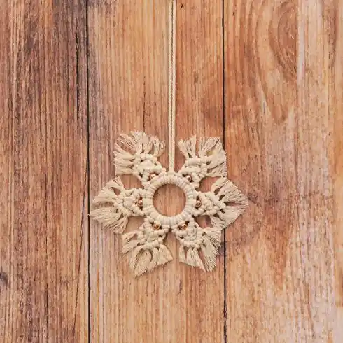 Kit macramè - 3 Stelle da appendere - Duftin Offerta Lampo