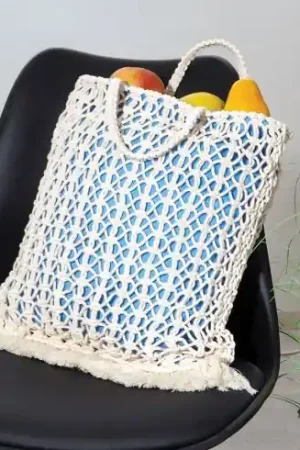 Super Prezzo Kit macramè - Borsa della spesa - Duftin
