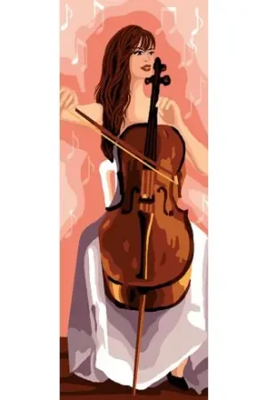 Canovaccio antico - violoncello - Luc Créations Spedizione Gratuita