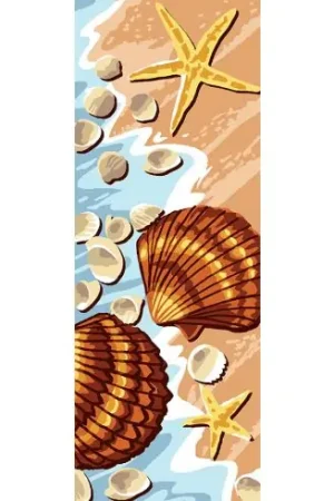 Consegna Rapida Canovaccio antico - La spiaggia - Luc Créations