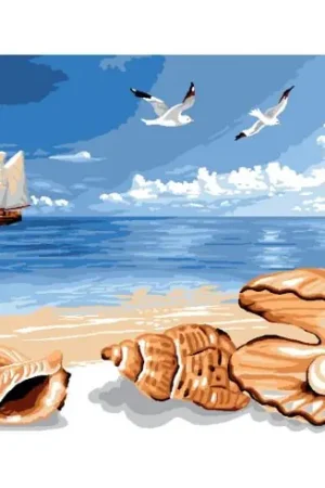 Promozione Canovaccio antico - Spiaggia delle conchiglie - Luc Créations