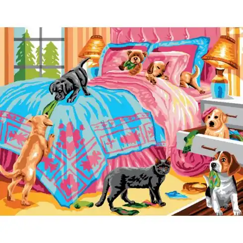 Spedizione Gratuita Canovaccio antico - L'intruso - Luc Créations