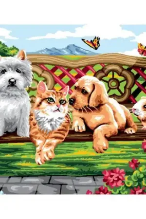 Occasione Imperdibile Canovaccio antico - Ci vediamo al parco - Luc Créations