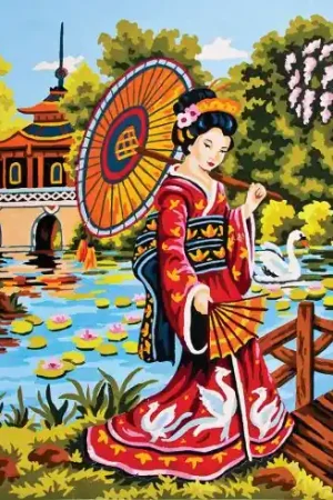 Canovaccio antico - Geisha - Collection d'Art Ultima Occasione