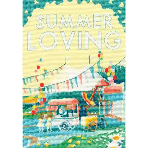 kit ricamo a punto croce - Luna park - Bothy Threads Offerta Del Giorno