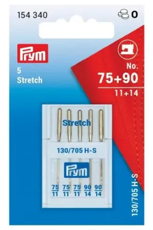 Novità Aghi per macchine da cucire - Aghi estensibili n°75-90/11-14 - Prym