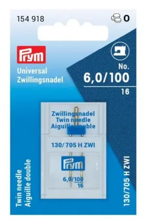 Sconto Aghi per macchine da cucire - Ago doppio n°6.0/100 - Prym