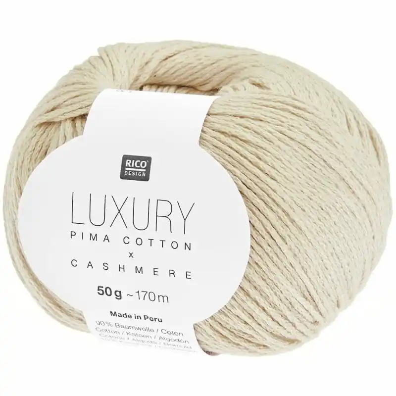Solo Oggi Rico Design Luxury Pima Cotton x Cashmere