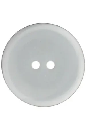 Reso Gratuito Bottoni a 2 fori - Set di 4 bottoni in poliestere - 15 mm trasparente - Union Knopf by Prym