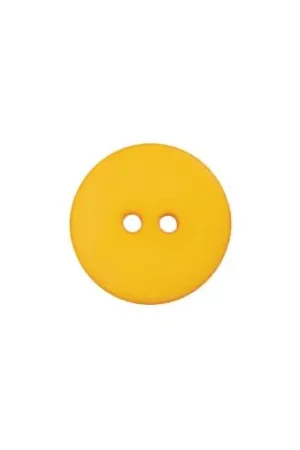 Bottoni a 2 fori - Set di 4 bottoni in poliestere - 12 mm giallo - Union Knopf by Prym Offerta Limitata