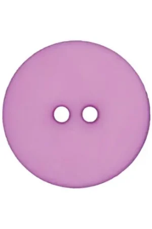 Bottoni a 2 fori - Set di 4 bottoni in poliestere - 12 mm lilla - Union Knopf by Prym Super Prezzo