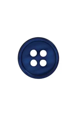 Bottoni a 4 fori - Set di 5 bottoni in poliestere - 9 mm blu navy - Union Knopf by Prym Acquista Ora