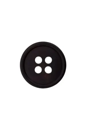 Bottoni a 4 fori - Set di 5 bottoni in poliestere - 9 mm nero - Union Knopf by Prym Ordina Subito