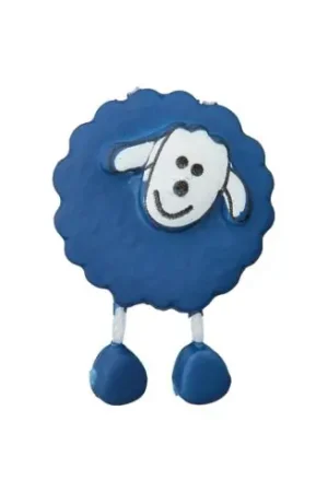 Bottoni di coda - Set di 2 bottoni - pecora blu navy 18 mm - Union Knopf by Prym Nuova Collezione