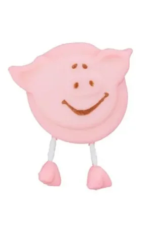 Bottoni di coda - Set di 2 bottoni - 18 mm maiale rosa - Union Knopf by Prym Soddisfatti O Rimborsati