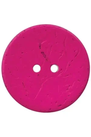 Nuova Collezione Bottoni a 2 fori - Bottone a 2 fori in cocco - 30 mm rosa - Union Knopf by Prym