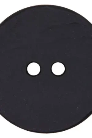 Direttamente Dal Produttore Bottoni a 2 fori - Bottone 2 fori - 40 mm nero - Union Knopf by Prym