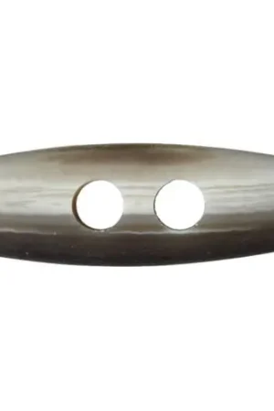 Offerta Del Giorno Pulsanti del tunnel - Bottoni bocchetta - 45 mm grigio medio - Union Knopf by Prym