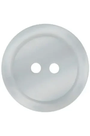 Promo Stagionale Bottoni a 2 fori - Set di 4 bottoni in poliestere - 15 mm bianco - Union Knopf by Prym