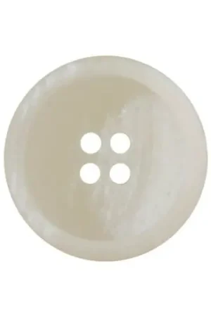 Compra Oggi Stesso Bottoni a 4 fori - Set di 2 bottoni in carta riciclata - 23 mm crema - Union Knopf by Prym