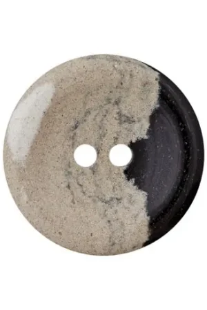 Bottoni a 2 fori - Set di 3 bottoni in canapa - 15 mm multicolore - Union Knopf by Prym Spedizione Gratuita