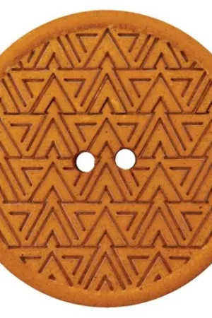 Promozione Esclusiva Bottoni a 2 fori - Set di 2 bottoni in canapa - 20 mm di curry - Union Knopf by Prym