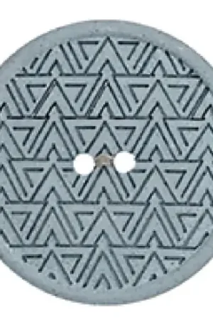 Promo Stagionale Bottoni a 2 fori - Set di 2 bottoni di canapa - 20 mm blu grigio - Union Knopf by Prym