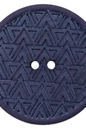 Ordina Subito Bottoni a 2 fori - Set di 2 bottoni in canapa - 20 mm blu navy - Union Knopf by Prym