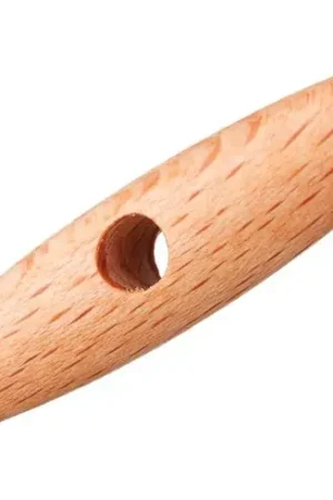 Nuovo Arrivo Pulsanti del tunnel - Set di 2 bottoni in legno - 40 mm beige - Union Knopf by Prym