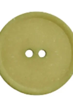 Bottoni a 2 fori - Set di 2 bottoni in poliestere - 23 mm oliva - Union Knopf by Prym Occasione