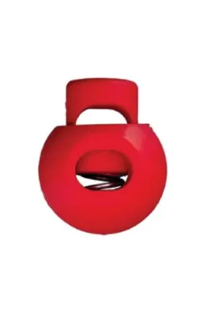 punte - Set di 2 tappi a 1 foro per cordoncino - 20 mm rosso - Union Knopf by Prym Novità